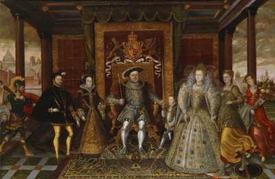 An Allegory of the Tudor Succession - The Family of Henry VIII by Unbekannt Unbekannt